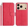 Mobigear S Line iPhone 18 Pro Wallet case - Red