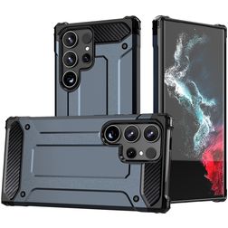 Mobigear Outdoor Samsung Galaxy S24 Ultra Fodral Hårdplast Skal Stötsäkert - Marinblå