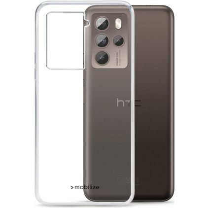 Mobilize Gelly Gennemsigtig HTC U23 Pro Fleksibel TPU Bagsidecover - Gennemsigtig