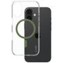 CARE by PanzerGlass Urban Combat iPhone 16 MagSafe Hardcase Back cover - Trasparente / Verde