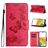 Mobigear Butterfly Samsung Galaxy A35 Funda tipo libro Cartera - Rojo