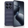 Mobigear Bumpy Xiaomi 14T Pro Flexibilní TPU Zadní kryt - Tmavě modrá