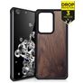 ITSKINS HybridFusion Samsung Galaxy S20 Ultra Hard Case Back cover Shockproof - Dark Wood