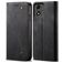 Mobigear Ranch Motorola Moto E14 Funda tipo libro Cartera - Negro