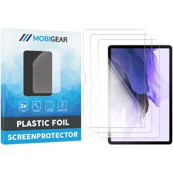 Mobigear Samsung Galaxy Tab S7 FE Skærmbeskytter Folie - Case Friendly (3-pak)