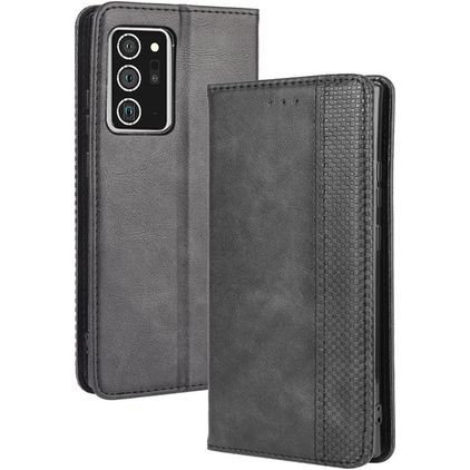 Mobigear Sensation Samsung Galaxy Note 20 Ultra Etui z klapką typu portfel - Czarny