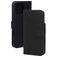 Mobiparts Wallet iPhone 16 Pro Max MagSafe Äkta läder Plånboksfodral med sedelfack - Svart