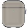 Valenta Snap Funda Piel auténtica para Apple AirPods 1 - Gris
