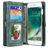 CaseMe 008 iPhone 7 Plus Etui z klapką 2w1 z odpinanymi pleckami typu portfel - Zielony