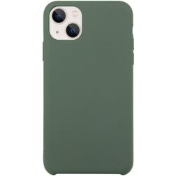 Mobigear Rubber Touch iPhone 15 Plus Silicone Back cover - Green