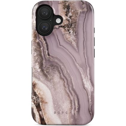 Burga Tough iPhone 16 Plus Kova Suojakuori Iskunkestävä - Golden Taupe