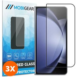 Mobigear Premium Samsung Galaxy Z Fold 6 Tvrzené sklo Ochrana displeje - kompatibilní s pouzdry (3 ks)
