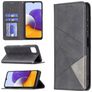 Mobigear Rhombus Slim Samsung Galaxy A22 5G Plånboksfodral - Svart