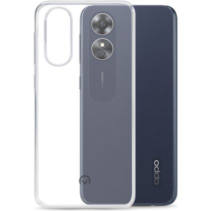 Mobilize Gelly Trasparente OPPO A17 TPU flessibile Back cover - Trasparente