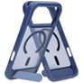 Mobiparts Hardcover iPhone 18 Pro Max MagSafe Hårdt Bagsidecover med Stander - Satin Blue