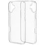 Mobiparts Classic Transparente iPhone 16 Plus TPU flexível Capa traseira - Transparente