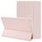 Mobigear Tri-Fold Gel iPad Air 11 Inch (2025) TPU / Leatherette Wallet case - Pink