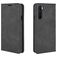 Mobigear Retro Slim OnePlus Nord Capa livro Carteira - Preto