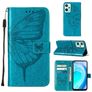 Mobigear Butterfly Realme 9 Pro Funda tipo libro Cartera - Azul