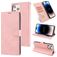 Mobigear Wallet iPhone 14 Pro Funda tipo libro Cartera - Oro rosa