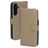 Mobiparts Samsung Galaxy A55 Äkta läder Plånboksfodral med sedelfack - Taupe