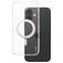 CARE by PanzerGlass Kickstand iPhone 16 Plus MagSafe Fodral Hårdplast Skal med ställ - Transparent / Silver