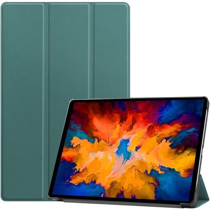 Mobigear Tri-Fold Lenovo Tab P11 Pro Gen 1 Funda tipo libro - Verde