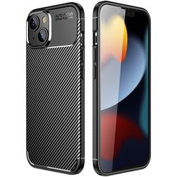 Mobigear Racing iPhone 14 Pro Elastyczne TPU Etui plecki - Czarny