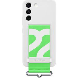 Samsung Strap Samsung Galaxy S22 Silicone Capa traseira - Branco