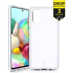 ITSKINS SpectrumFrost Transparente Samsung Galaxy A71 Funda Plástico rígido Carcasa Antigolpes - Transparente
