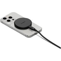 Cygnett Chargepuck Cargador inalámbrico MagSafe 1 m 15W - Negro
