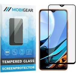 Mobigear Premium Xiaomi Redmi 9T Vidro temperado Película de ecrã - Compatível com capas - Preto