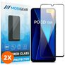 Mobigear Premium POCO C65 Vidro temperado Película de ecrã - Compatível com capas (Pack de 2)