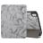 Mobigear Tri-Fold Marble iPad 10 (2022) Pungetui + Stylus-holder - Grå