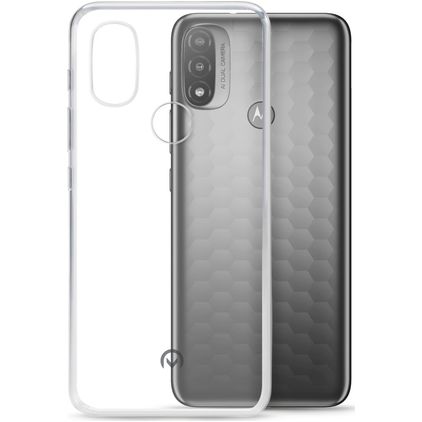Mobilize Gelly Transparente Motorola Moto E20 TPU flexível Capa traseira - Transparente