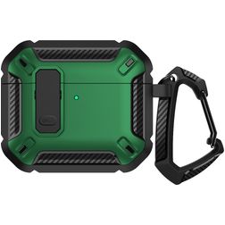 Mobigear Armor Clip Apple AirPods 4 Suojakotelo - Vihreä
