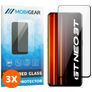 Mobigear Premium Realme GT Neo 3T Glas Skærmbeskytter - Case Friendly - Sort (3-pak)