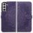 Mobigear Mandala Samsung Galaxy S21 FE Capa livro Carteira - Roxo