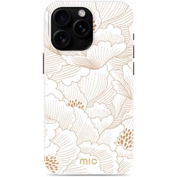 MIO iPhone 16 Pro Max MagSafe Funda Plástico rígido Carcasa - White Roses