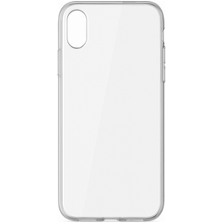 Mobigear Ultra Thin Transparente iPhone XS TPU flexible Slim Carcasa - Transparente