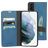 Mobiparts Classic Wallet Samsung Galaxy S21 Plus Wallet case - Steel Blue