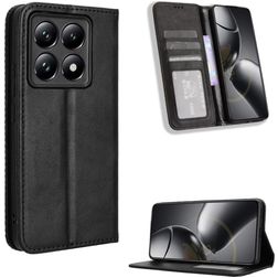Mobigear Sensation Xiaomi 14T Funda tipo libro Cartera - Negro