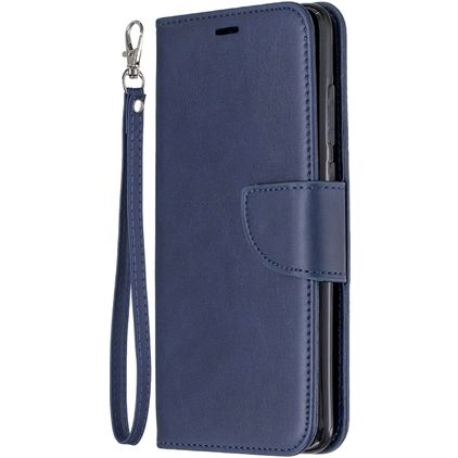 Mobigear Excellent Xiaomi Redmi Note 8 Pro Cover a libro portafoglio - Blu