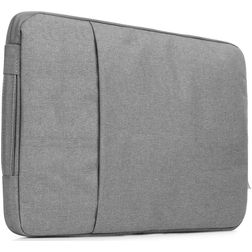 Mobigear Denim Zipper Obal na notebook 12 palců - pouzdro na notebook - Šedá