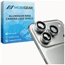 Mobigear Single Lens iPhone 18 Pro Glas Kameralinsebeskytter - Case Friendly - Sølv
