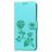 Mobigear Roses Xiaomi Redmi Note 9S Pungetui med Seddelrum - Turkis