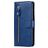 Mobigear Zipper Huawei P Smart (2020) Cover a libro portafoglio - Blu