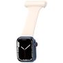 Mobigear Clip Bracelete Relógio de enfermagem Alfinete para Apple Watch - 49/46/45/44 mm - Branco