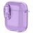Mobigear Crystal Clip Funda rígida para Apple AirPods 1 - Morado