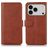 Mobigear Wallet iPhone 17 Pro Max Lompakkokotelo + Setelitasku - Ruskea